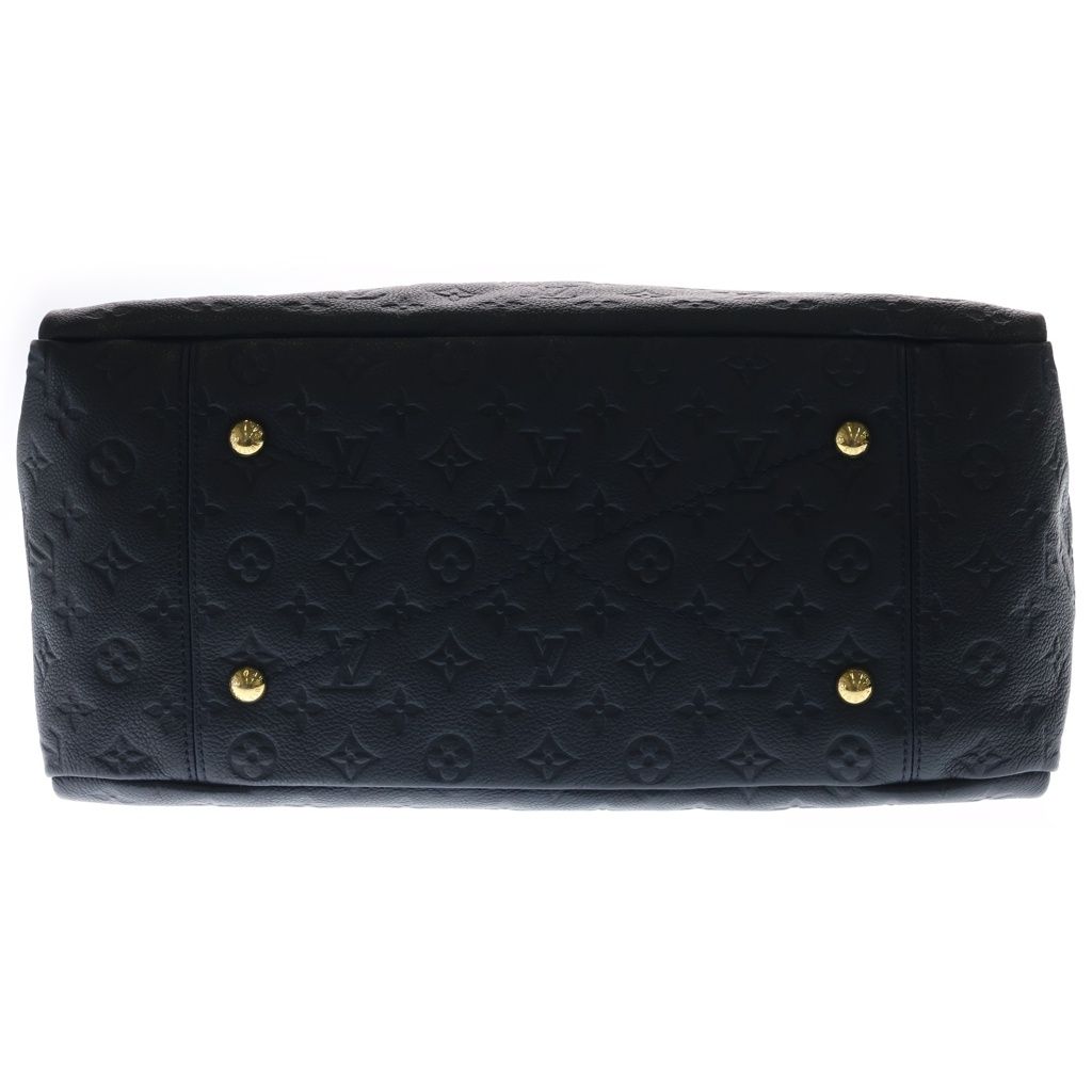 Louis Vuitton Monogram Empreinte Arti MM Infini Tote Black Leather Gold — view 4