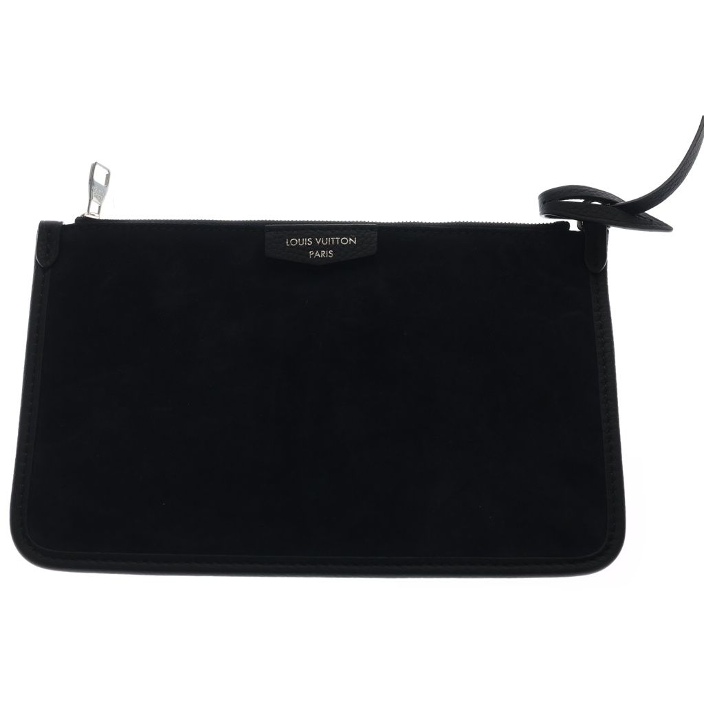Louis Vuitton Verso Tote Leather Shoulder Bag Noir — view 7