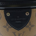 Louis Vuitton Monogram Reverse Cannes 2-Way Shoulder Bag Brown Black Leather — view 6