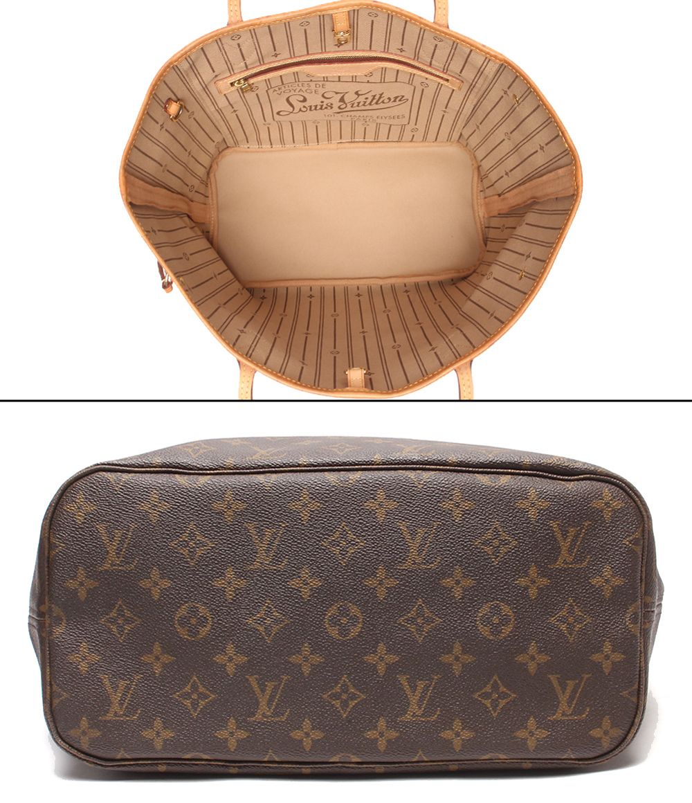 Louis Vuitton Tote Shoulder Bag Neverfull MM Monogram — view 3