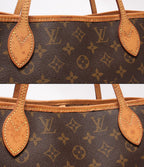 Louis Vuitton Tote Shoulder Bag Neverfull MM Monogram — view 8