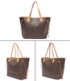 Louis Vuitton Tote Shoulder Bag Neverfull MM Monogram — view 2