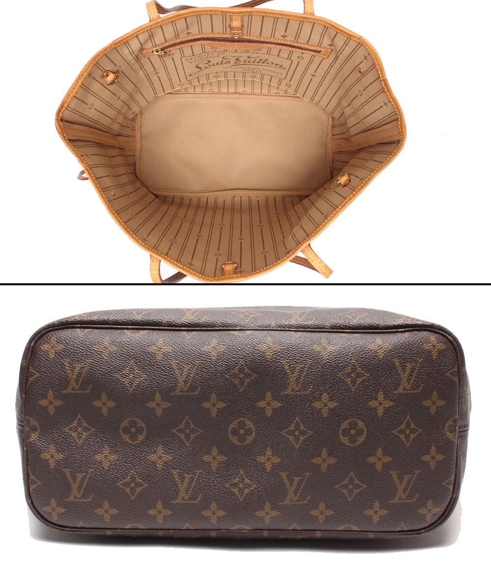 Louis Vuitton Tote Shoulder Bag Neverfull MM Monogram — view 3