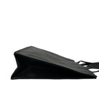Chanel Card Seal Present Vintage CC Logo Caviar Leather Tote Black — view 6