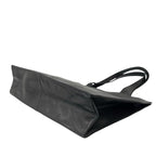 Chanel Card Seal Present Vintage CC Logo Caviar Leather Tote Black — view 8
