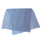 Hermes Martin Margiela Era Cashmere Silk Large Shawl Blue 230 Width Scarf — view 5
