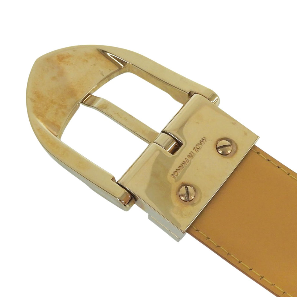 Louis Vuitton Ceinture Epi Leather Belt Yellow Gold — view 5
