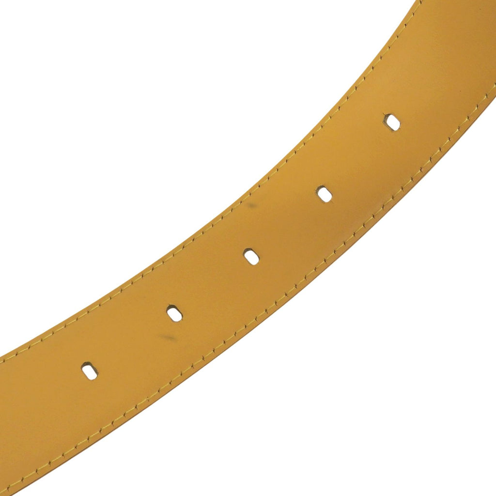 Louis Vuitton Ceinture Epi Leather Belt Yellow Gold — view 6