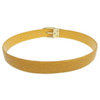 Louis Vuitton Ceinture Epi Leather Belt Yellow Gold — view 3