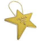 Prada Saffiano Leather Star Key Holder — view 4