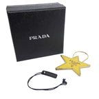 Prada Saffiano Leather Star Key Holder — view 2