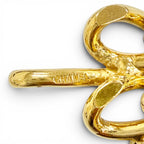 Chanel Logo Perfume Bottle Charm Double Chain Belt 81 Gold Gorgeous — view 7