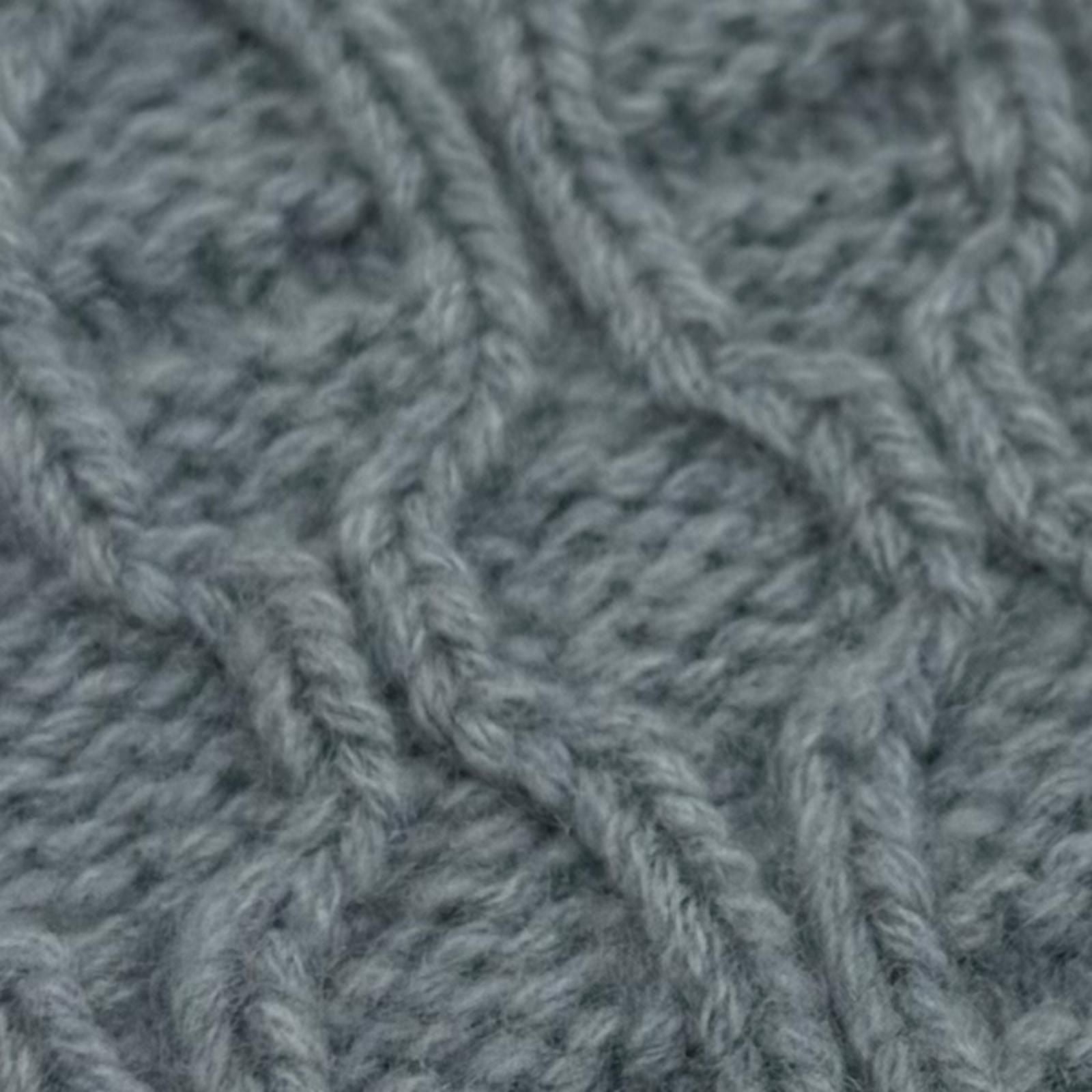 Hermes Tori Maillon Cashmere Knit Gloves Light Blue S Recommended for Winter — view 4