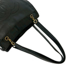 Chanel Seal Present 3 Vintage CC Logo Lambskin Shoulder Bag Mini Tote Black — view 4