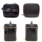 Chanel Vanity Bag CC Logo Black Seal — view 6