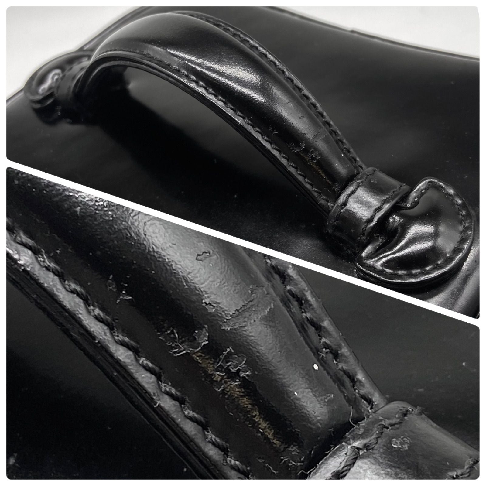 Chanel Vanity Bag CC Logo Black Seal — view 8