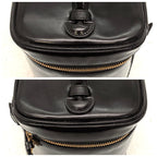 Chanel Vanity Bag CC Logo Black Seal — view 7