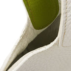 Hermes Handbag Picotin PM Eclat Taurillon Clemence White Anise Green Silver — view 7
