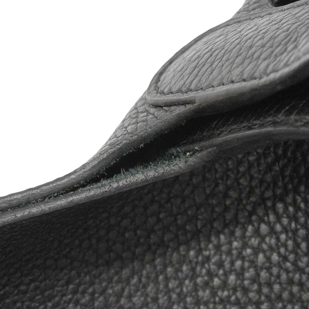 Hermes Handbag Picotin Lock PM Taurillon Clemence Black Silver — view 6