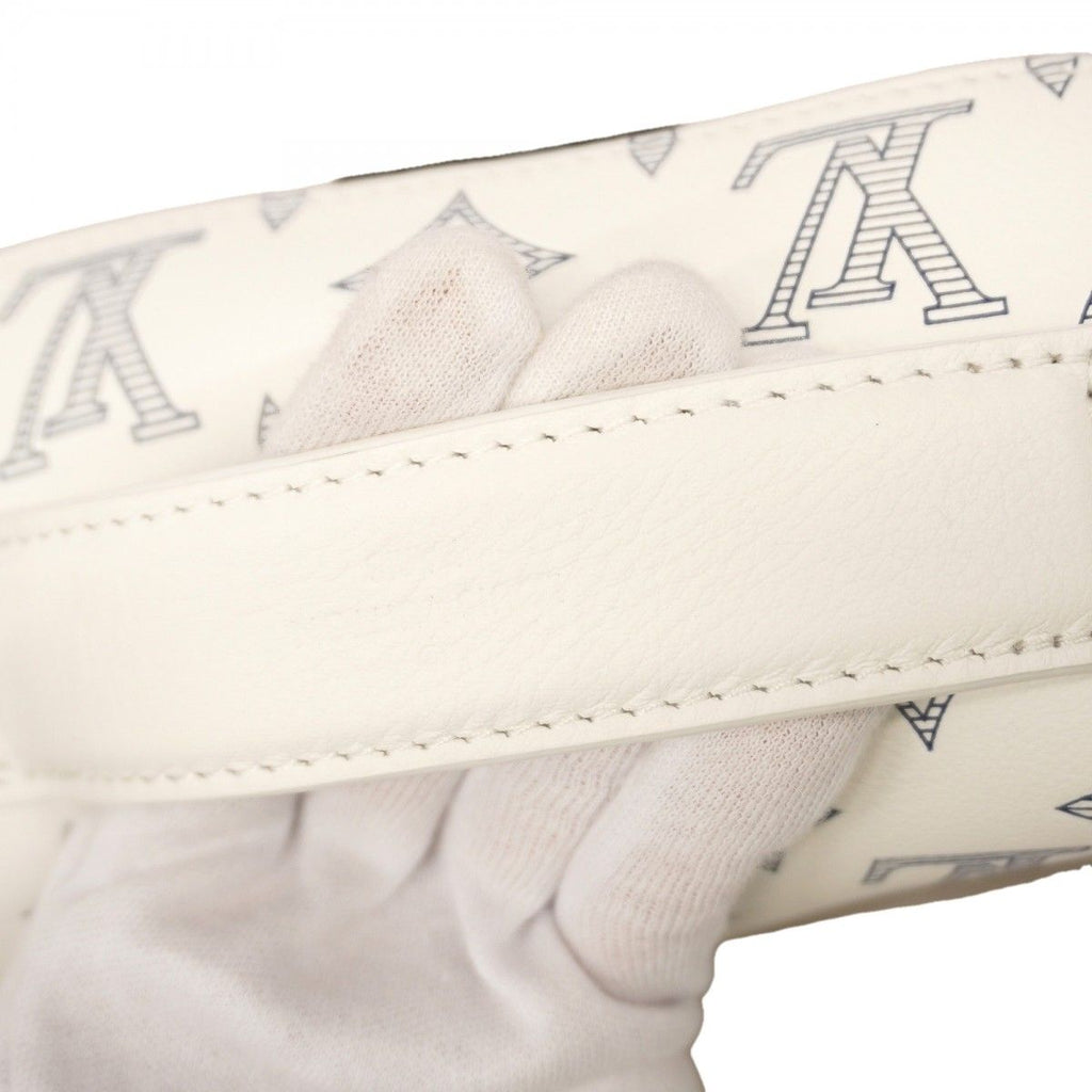 Louis Vuitton Belt Bag Monogram Shadow Lash White — view 7