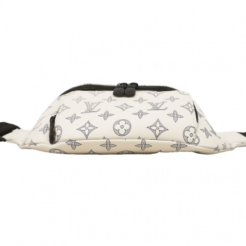 Louis Vuitton Belt Bag Monogram Shadow Lash White — view 3