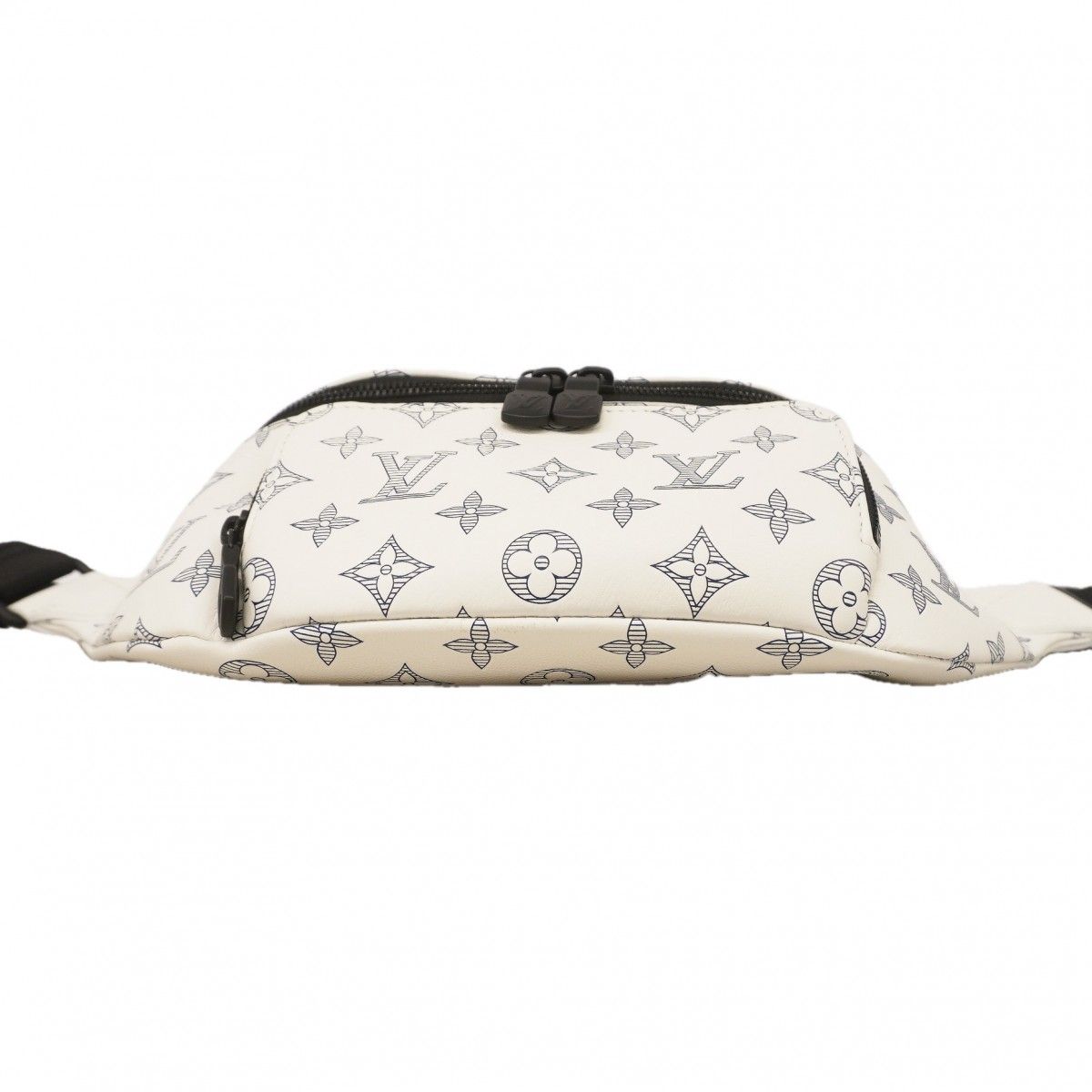 Louis Vuitton Belt Bag Monogram Shadow Lash White — view 3