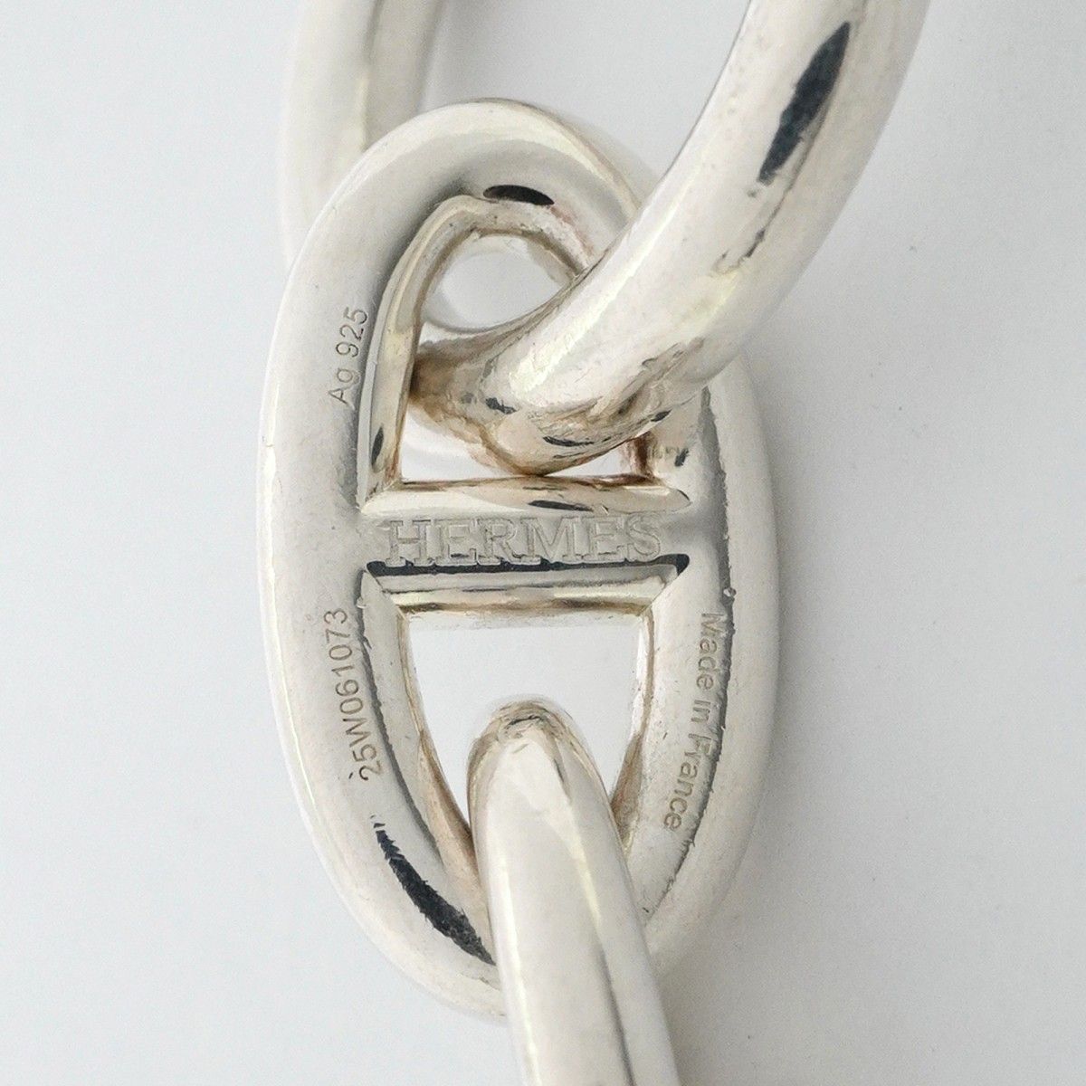 Hermes Bracelet Chaine D'ancre GM Silver — view 5