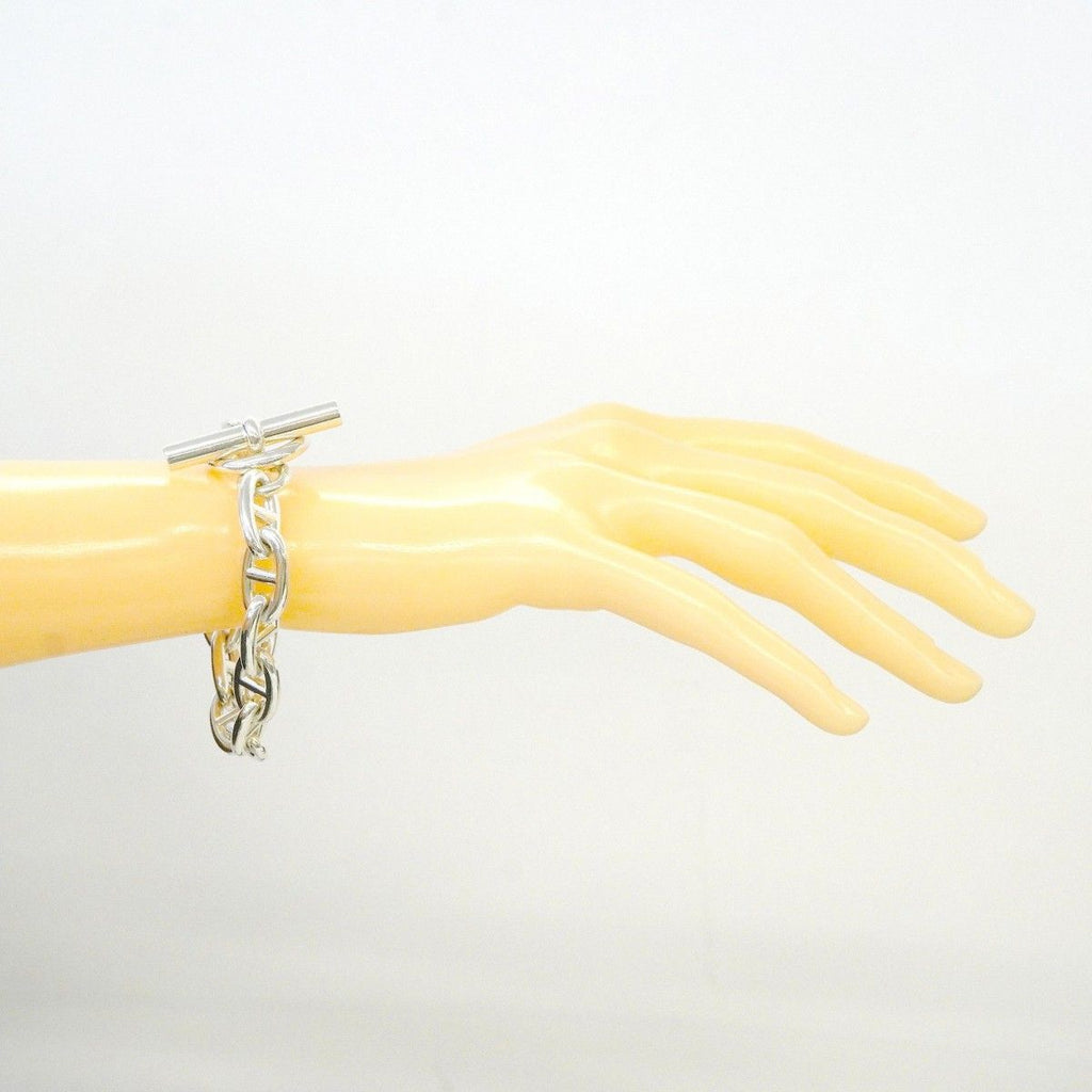 Hermes Bracelet Chaine D'ancre GM Silver — view 7