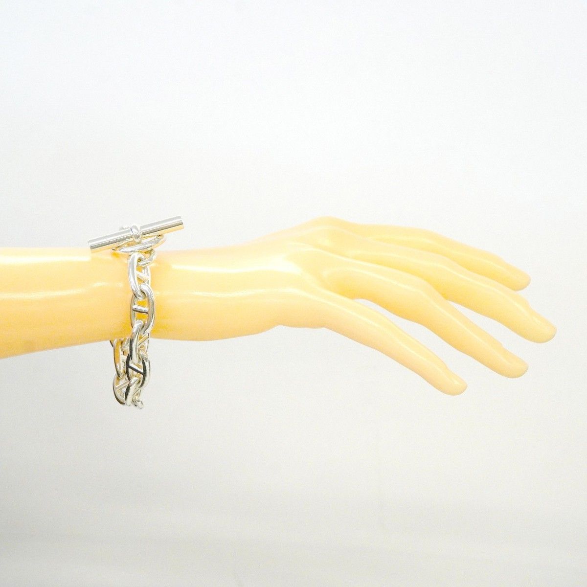 Hermes Bracelet Chaine D'ancre GM Silver — view 7