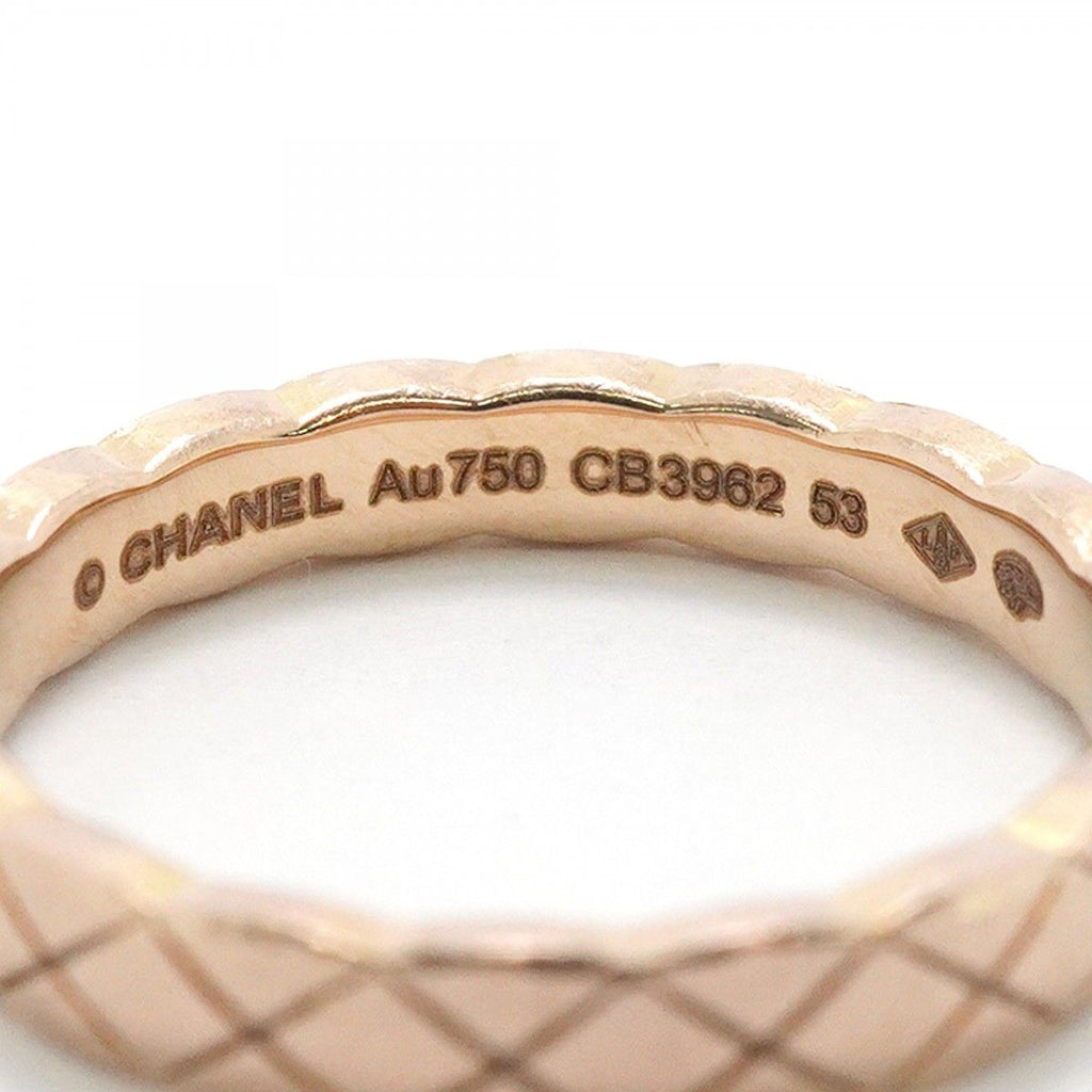 Chanel Ring Coco Crush Beige Gold 18k Pink — view 4