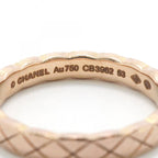 Chanel Ring Coco Crush Beige Gold 18k Pink — view 4