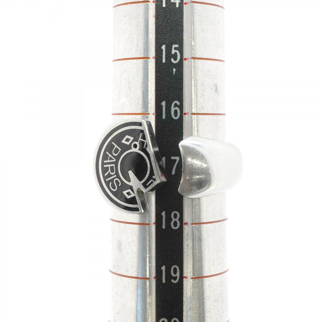 Hermes Ring Cal Zel Metal Silver Black — view 6