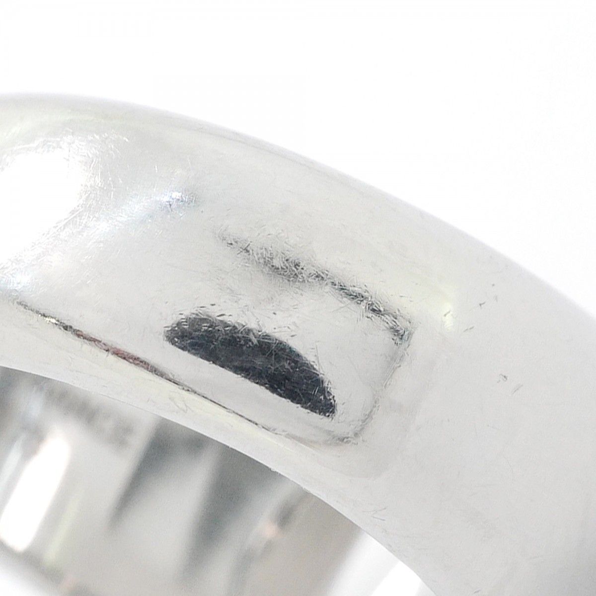 Hermes Ring Cal Zel Metal Silver Black — view 8