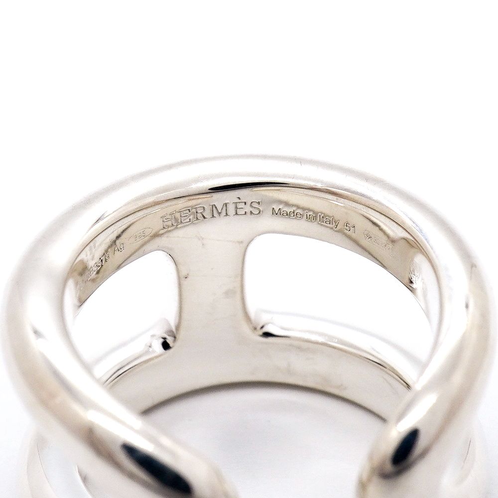 Hermes Ring Osmose PM 925 Sterling Silver — view 5
