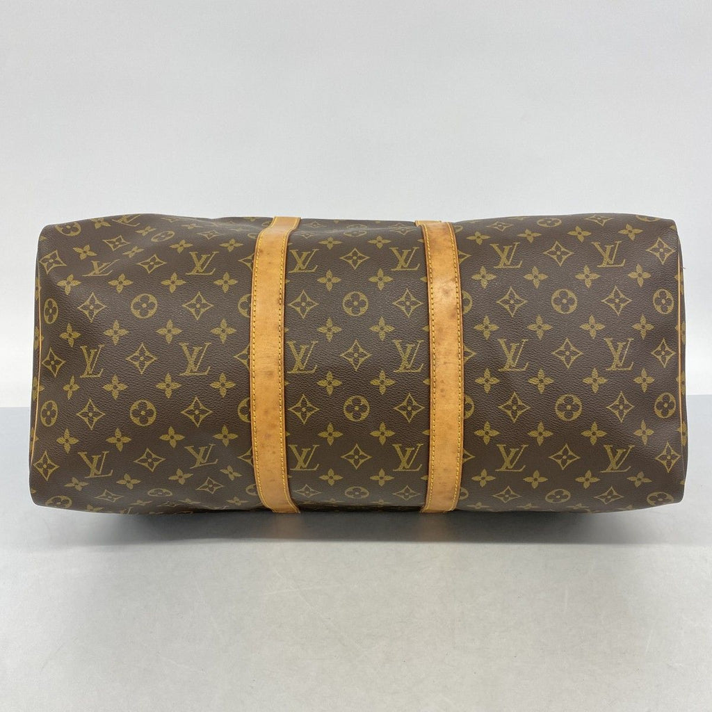 Louis Vuitton Boston Bag Monogram Keepall 50 Brown — view 3