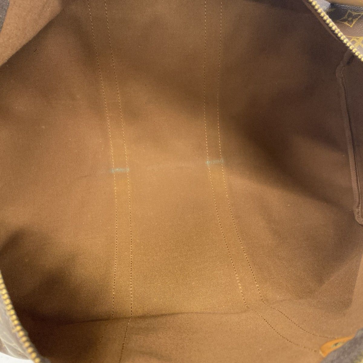 Louis Vuitton Boston Bag Monogram Keepall 50 Brown — view 4