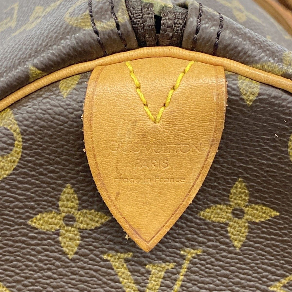Louis Vuitton Boston Bag Monogram Keepall 50 Brown — view 5