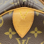 Louis Vuitton Boston Bag Monogram Keepall 50 Brown — view 5