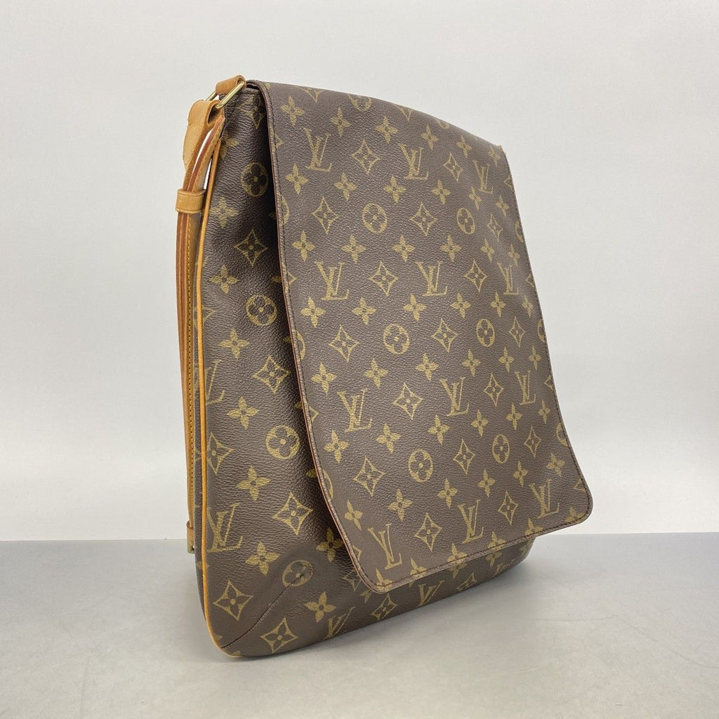Louis Vuitton Shoulder Bag Monogram Musette Brown — view 2