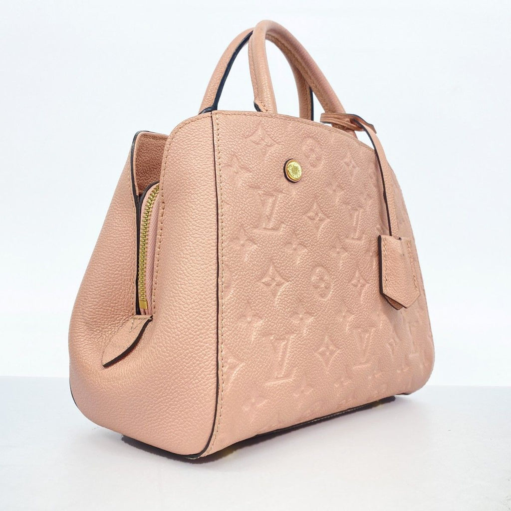 Louis Vuitton Handbag Monogram Empreinte Montaigne BB Rose Poudre — view 2