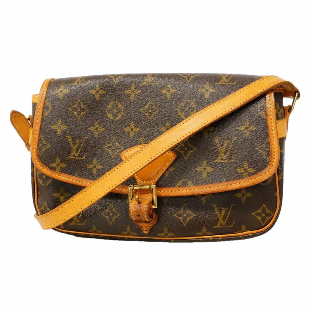 Louis Vuitton Shoulder Bag Monogram Sologne Brown