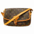 Louis Vuitton Shoulder Bag Monogram Sologne Brown