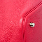 Hermes Handbag Picotin Lock MM Kazak Taurillon Clemence Rose Mexico le Juku — view 7