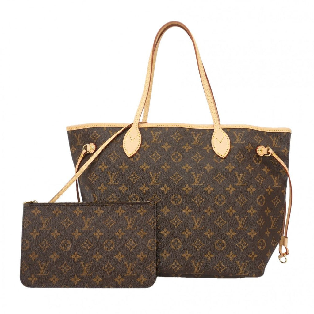 Louis Vuitton Tote Monogram Neverfull MM Rose Beige
