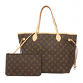 Louis Vuitton Tote Monogram Neverfull MM Rose Beige