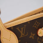 Louis Vuitton Tote Monogram Neverfull MM Rose Beige — view 6