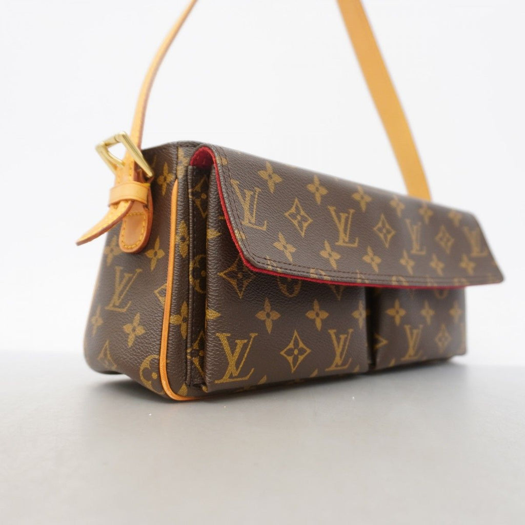 Louis Vuitton Shoulder Bag Monogram Viva Cite MM Brown — view 2