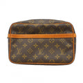 Louis Vuitton Clutch Monogram Compiegne 23 Brown