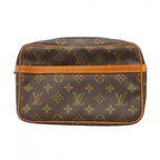 Louis Vuitton Clutch Monogram Compiegne 23 Brown