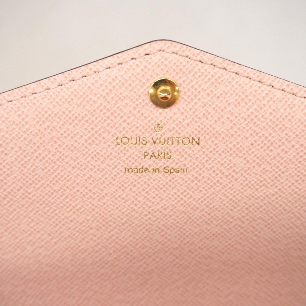 Louis Vuitton Wallet Damier Portefeuille Sarah Rose Velours — view 4